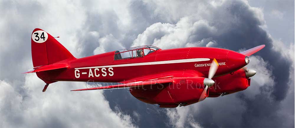 de Havilland comet racer shuttleworth ttrust